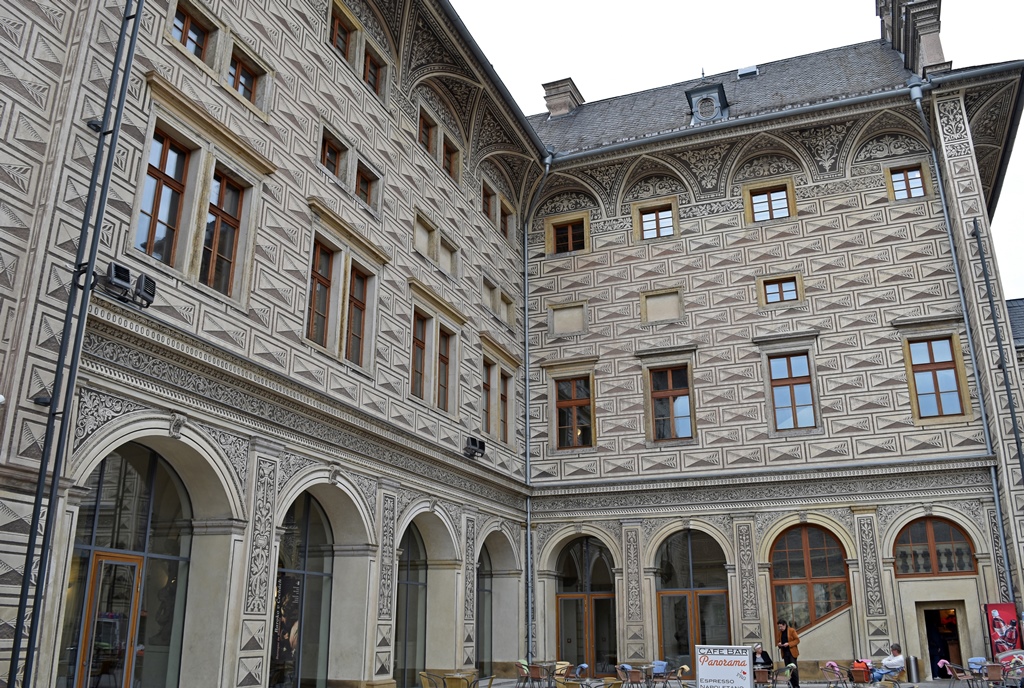 Schwarzenberg Palace Courtyard